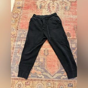 Nili Lotan Luna jogger sweatpants, size M, black